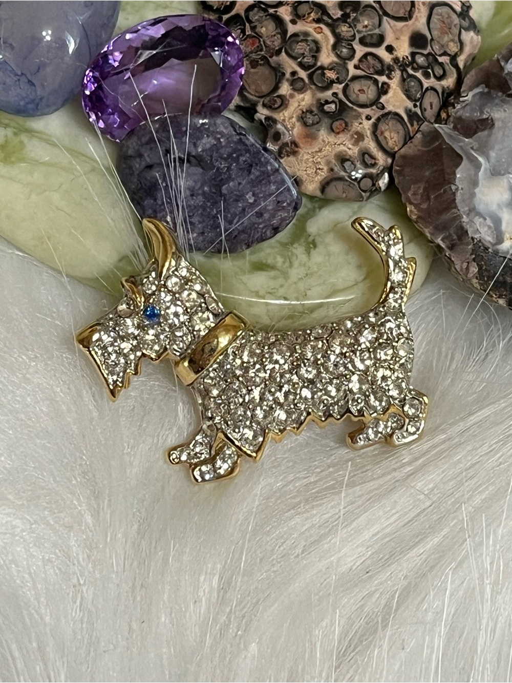 Scottish Terrier Brooch